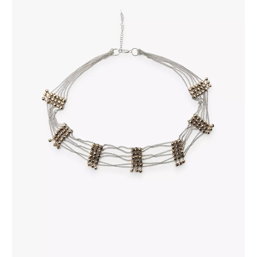 ❗️BUY NOW❗️ITEM WILL BE REMOVED SOON❗️Zara Silver and Gold Chain Belt